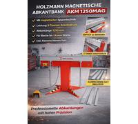 Holzmann Plieuse magnétique à tôle AKM1250MAG_230V