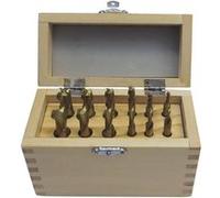 Holzmann Assortiment de 12 fraises HSS TiN D. 3 à 12 mm G