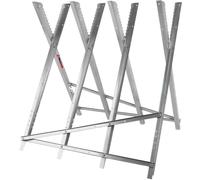 Holzmann Chevalet à bûches SBO4X – Acier galvanisé, pliable, 150 kg