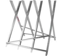 Holzmann Chevalet à bûches SBO4X – Acier galvanisé, pliable, 150 kg