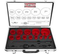 Coffret de 13 scies cloches D. 19 - 76 mm HSS métal