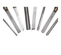 HOLZMANN Couteaux à tourner professionnels HSS Set 8 pcs ..