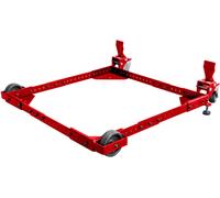 Holzmann Chariot de transport UFE410FLEX – Charge max 410 kg – 4 roulettes pivotantes réglables
