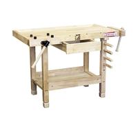 HOLZMANN Etabli bois pour enfants 106cm étaux intégrés WB106MINI