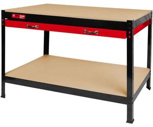 Holzmann Établi metallique avec tiroir (100kg/1210x605mm) WT40