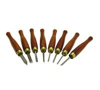 HOLZMANN HM 8TLG HSS Mini set de couteaux à tourner..