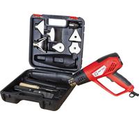 Holzmann Maschinen 9120058372865 HLP2000_230V Pistolet à air chaud + accessoires, + mallette 2000 W