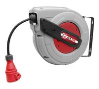 Holzmann Enrouleur de câble électrique EKR20M_400V – 20 m – 400 V – mural