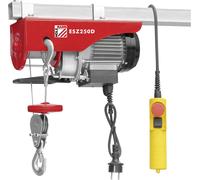 Holzmann Maschinen ESZ250D_230V Palan électrique Capacité de charge (avec poulie) 250 kg Capacité de charge (sans poulie de