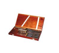 Holzmann Coffret de 6 gouges de tournage HSS H6TLG