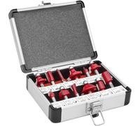 Holzmann Maschinen OFS12 Kit de fraisage Diamètre de tige 8 mm 12 pièces