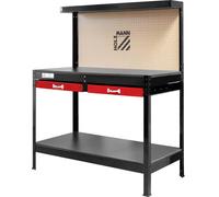 ETABLI D'ATELIER BANC TRAVAIL AVEC PANNEAU OUTILS ET TIROIR HOLZMANN WT06