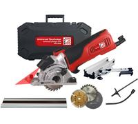Holzmann Maschinen Mini scie circulaire TAS89M_230V 89 mm Profondeur 28,5 mm avec accessoires