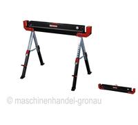 Holzmann Maschinen AB1085PRO Tréteau pliable à hauteur réglable, pliable 590 kg (l x P) 1085 mm x 632 mm 9.3 kg 1 pc(s)