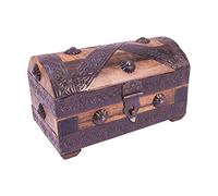 Holzspielerei Bois Gadget 73614 de s - Pirate Coffre Mangue flammé, Petit