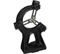 Holzstar Lunette Fixe Pour Pièces Longues et Amortissement des Vibrations, Noir et Multicolore