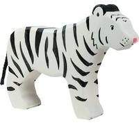 Figurine en bois Tigre Blanc Holztiger® 15cm