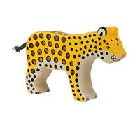Holztiger Figurine en bois Léopard 13,5 cm Jaune
