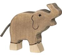 Holztiger - 2040845 - Figurine Animal - Éléphant Petit Trompe Haute
