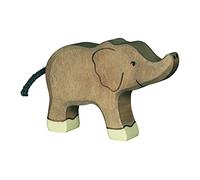 Holztiger - 2040858 - Figurine Animal - Éléphant Petit Trompe Haute
