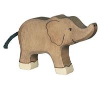 Holztiger - 2040858 - Figurine Animal - Éléphant Petit Trompe Haute