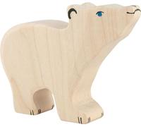 Figurine en bois Ours bébé polaire HOLZTIGER G