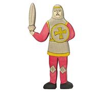 Holztiger Les contes de fées et les chevaliers de défense chevalier (16 cm) Jaune G