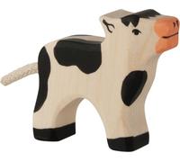 Holztiger – Figurine Veau – Noir et blanc