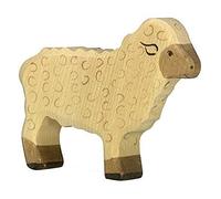 Figurine en bois Mouton HOLZTIGER Blanc G