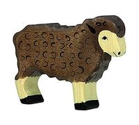 Holztiger – Figurine 80075 – Mouton debout – Noir