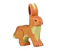 Holztiger - 80097 - Figurine - Lapin, Oreilles en l'Air