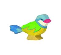 Holztiger - 80119 - Figurine - Mésange - Bleu