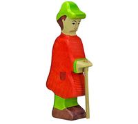 Holztiger 80290 Berger avec bâton, rouge
