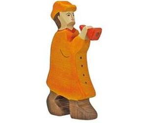 HOLZTIGER - 80291 - FIGURINE - BERGER AVEC FLÛTE G