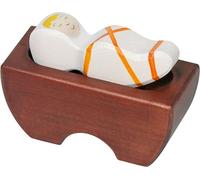 Holztiger 80310 Enfant Jésus 3 dans crèche, brun