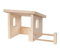 Holztiger - Abri pour animaux bois Beige