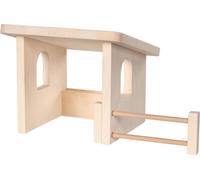 Holztiger Abri pour animaux, monté