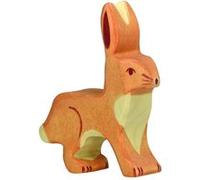 Holztiger - 80097 - Figurine - Lapin, Oreilles en l'Air