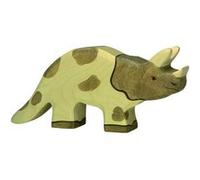 Holztiger Bois Triceratops Ivoire G