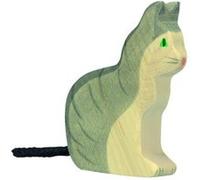 Gollnest & Kiesel – Figurine Holztiger 80055 – Chat assis