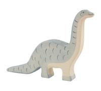 Figurine en bois Brontosaure HOLZTIGER Ivoire G