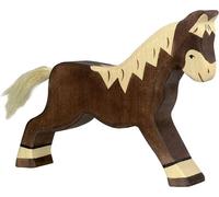 HOLZTIGER Cheval courant, brun foncé