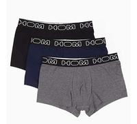 Hom - Boxer Briefs 'Boxerlines' pour Hommes - Lot de 3 - caleçons Boxeur - Black/Navy/Grey Mel - Taille XL