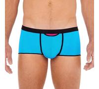 HOM Boxer Court HO1 Plume UP sous-vêtements Hispter, Bleu Turquoise, 2XL Homme