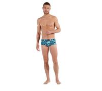HOM Boxer de Bain Court Mervyn Swim Trunks, Imprimé Floral Naif Tons de Bleus, S Men's