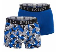Hom Boxer Hommes Slip, 2er Paquet - Brian #2, Shorts, sous-Vêtements Bleu / Du S