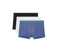 HOM Boxers 'Armand #2' bleu / noir / blanc, Taille S