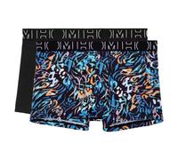 HOM Boxers bleu / orange / noir / blanc, Taille M