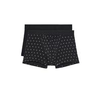 HOM Boxers 'Gabriele' bleu clair / gris / noir / blanc, Taille S
