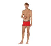 Lot de 2 boxer en coton noir et rouge Noir XXL